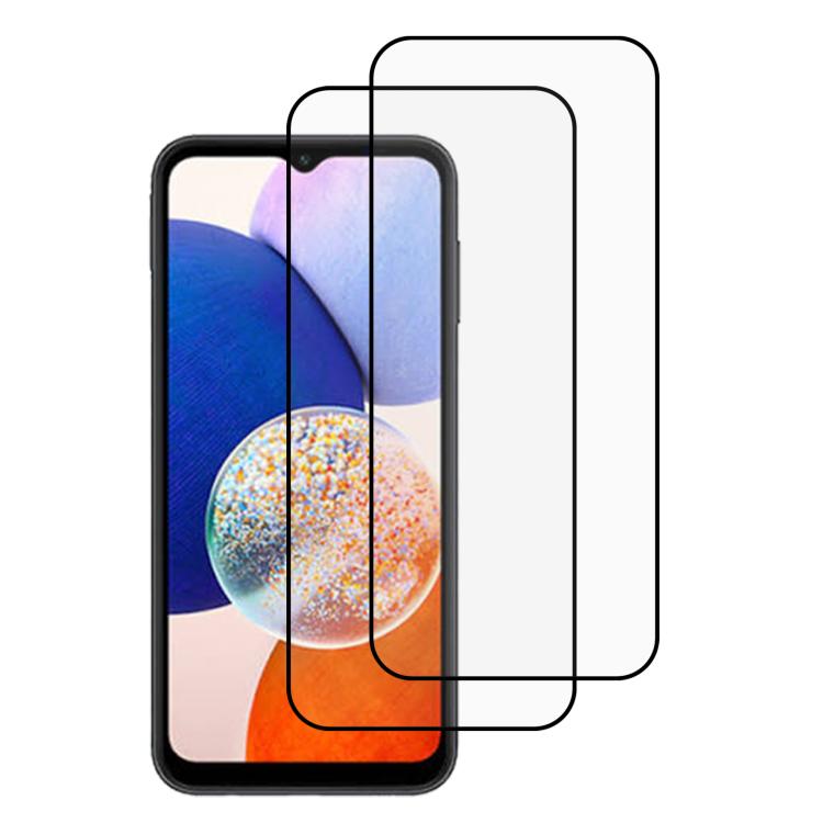XDcase 2 PCS/Pack Silk-Printed HD Tempered Glass Film, For Galaxy A57 5G, For Galaxy A37 5G, For Galaxy A27 5G, For Galaxy A17 4G, For Galaxy A07 4G, For Galaxy A17 5G, For Galaxy A06 5G, For Galaxy A56 5G, For Galaxy A26 5G, For Galaxy A36 5G         ...