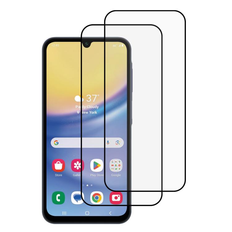 XDcase 2 PCS/Pack Silk-Printed HD Tempered Glass Film, For Galaxy A57 5G, For Galaxy A37 5G, For Galaxy A27 5G, For Galaxy A17 4G, For Galaxy A07 4G, For Galaxy A17 5G, For Galaxy A06 5G, For Galaxy A56 5G, For Galaxy A26 5G, For Galaxy A36 5G         ...