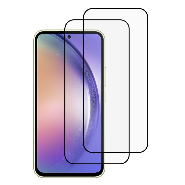 XDcase 2 PCS/Pack Silk-Printed HD Tempered Glass Film, For Galaxy A57 5G, For Galaxy A37 5G, For Galaxy A27 5G, For Galaxy A17 4G, For Galaxy A07 4G, For Galaxy A17 5G, For Galaxy A06 5G, For Galaxy A56 5G, For Galaxy A26 5G, For Galaxy A36 5G         ...