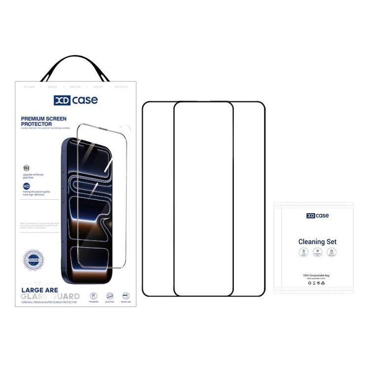 XDcase 2 PCS/Pack Silk-Printed HD Tempered Glass Film, For Galaxy A57 5G, For Galaxy A37 5G, For Galaxy A27 5G, For Galaxy A17 4G, For Galaxy A07 4G, For Galaxy A17 5G, For Galaxy A06 5G, For Galaxy A56 5G, For Galaxy A26 5G, For Galaxy A36 5G         ...