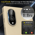XDcase Integrated Tempered Glass Lens Protector, For Galaxy Z Fold8 5G, For Galaxy Z Fold8 Ultra 5G, For Galaxy Z Flip8 5G