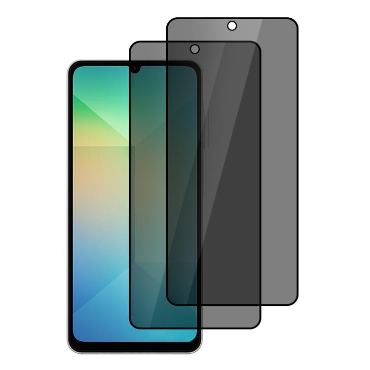XDcase 2 PCS/Pack Silk-Printed Anti-Spy Tempered Glass Screen Protector, For Galaxy A57 5G, For Galaxy A37 5G, For Galaxy A17 4G, For Galaxy A07 4G, For Galaxy A17 5G, For Galaxy A06 5G, For Galaxy A56 5G, For Galaxy A26 5G, For Galaxy A36 5G          ...