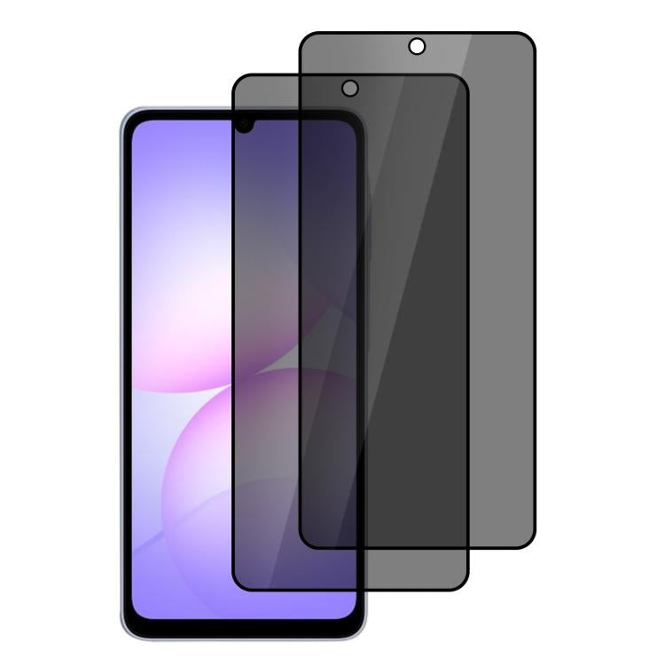 XDcase 2 PCS/Pack Silk-Printed Anti-Spy Tempered Glass Screen Protector, For Galaxy A57 5G, For Galaxy A37 5G, For Galaxy A17 4G, For Galaxy A07 4G, For Galaxy A17 5G, For Galaxy A06 5G, For Galaxy A56 5G, For Galaxy A26 5G, For Galaxy A36 5G          ...