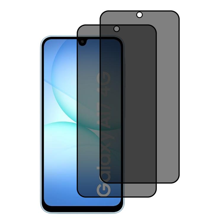 XDcase 2 PCS/Pack Silk-Printed Anti-Spy Tempered Glass Screen Protector, For Galaxy A57 5G, For Galaxy A37 5G, For Galaxy A17 4G, For Galaxy A07 4G, For Galaxy A17 5G, For Galaxy A06 5G, For Galaxy A56 5G, For Galaxy A26 5G, For Galaxy A36 5G          ...