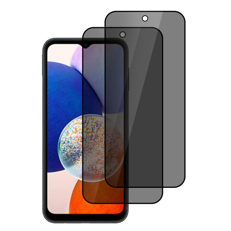 XDcase 2 PCS/Pack Silk-Printed Anti-Spy Tempered Glass Screen Protector, For Galaxy A57 5G, For Galaxy A37 5G, For Galaxy A17 4G, For Galaxy A07 4G, For Galaxy A17 5G, For Galaxy A06 5G, For Galaxy A56 5G, For Galaxy A26 5G, For Galaxy A36 5G          ...