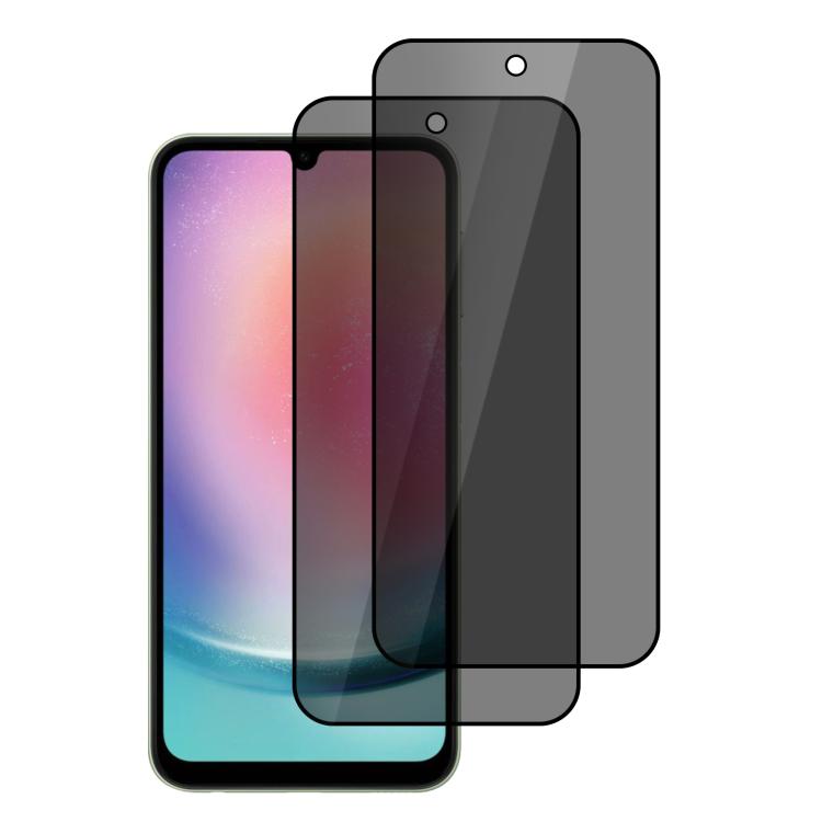 XDcase 2 PCS/Pack Silk-Printed Anti-Spy Tempered Glass Screen Protector, For Galaxy A57 5G, For Galaxy A37 5G, For Galaxy A17 4G, For Galaxy A07 4G, For Galaxy A17 5G, For Galaxy A06 5G, For Galaxy A56 5G, For Galaxy A26 5G, For Galaxy A36 5G          ...