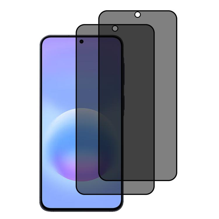 XDcase 2 PCS/Pack Silk-Printed Anti-Spy Tempered Glass Screen Protector, For Galaxy A57 5G, For Galaxy A37 5G, For Galaxy A17 4G, For Galaxy A07 4G, For Galaxy A17 5G, For Galaxy A06 5G, For Galaxy A56 5G, For Galaxy A26 5G, For Galaxy A36 5G          ...