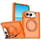 XDcase Armor-style Hinge Protection Magnetic Ring Holder Phone Case, For iPhone Duo