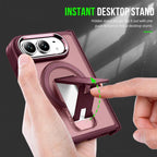 XDcase Invisible Fold Holder Magnetic Phone Case, For iPhone Duo