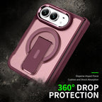 XDcase Invisible Fold Holder Magnetic Phone Case, For iPhone Duo