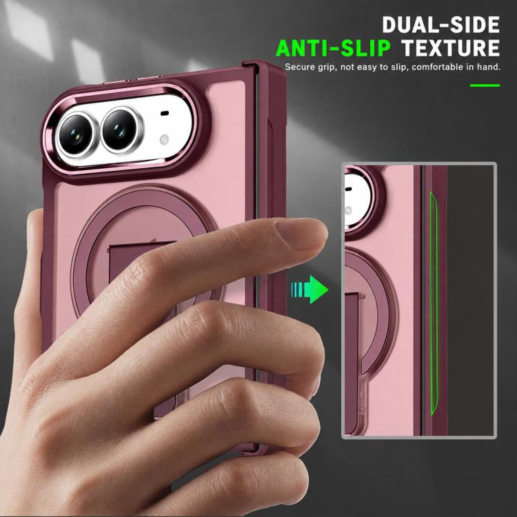 XDcase Invisible Fold Holder Magnetic Phone Case, For iPhone Duo