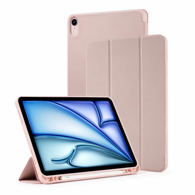 XDcase Tri-Fold Stand Soft Touch Smart Wake / Sleep Tablet Cover with Pencil Slot, For iPad Air 11 2026 / 2025 / 2024, For iPad Pro 13 2025 / 2024, For iPad Pro 11 2025 / 2024, For iPad 2025 / 2022, For iPad Air 13 2025 / 2024, For iPad mini 2024 / 202...