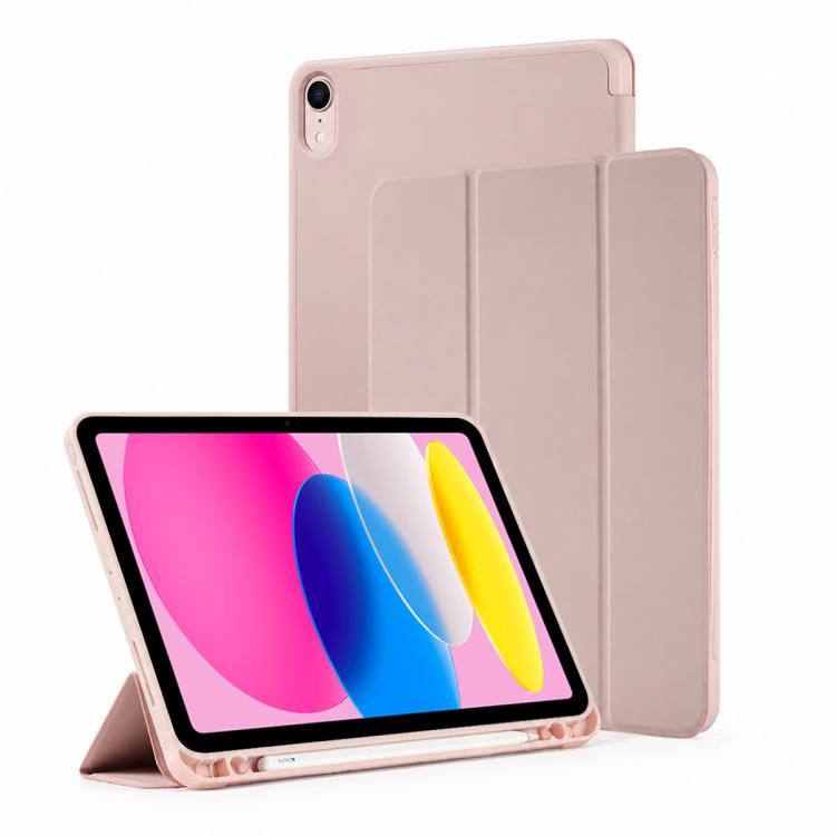 XDcase Tri-Fold Stand Soft Touch Smart Wake / Sleep Tablet Cover with Pencil Slot, For iPad Air 11 2026 / 2025 / 2024, For iPad Pro 13 2025 / 2024, For iPad Pro 11 2025 / 2024, For iPad 2025 / 2022, For iPad Air 13 2025 / 2024, For iPad mini 2024 / 202...