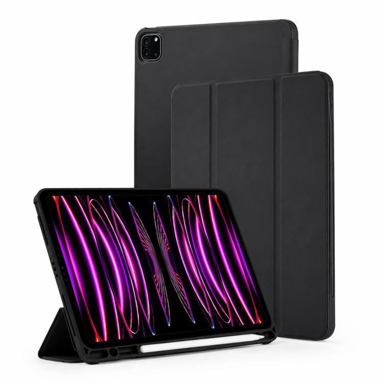 XDcase Tri-Fold Stand Soft Touch Smart Wake / Sleep Tablet Cover with Pencil Slot, For iPad Air 11 2026 / 2025 / 2024, For iPad Pro 13 2025 / 2024, For iPad Pro 11 2025 / 2024, For iPad 2025 / 2022, For iPad Air 13 2025 / 2024, For iPad mini 2024 / 202...