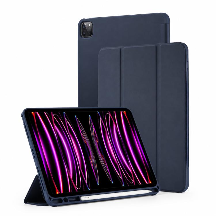 XDcase Tri-Fold Stand Soft Touch Smart Wake / Sleep Tablet Cover with Pencil Slot, For iPad Air 11 2026 / 2025 / 2024, For iPad Pro 13 2025 / 2024, For iPad Pro 11 2025 / 2024, For iPad 2025 / 2022, For iPad Air 13 2025 / 2024, For iPad mini 2024 / 202...