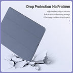 XDcase Tri-Fold Stand Soft Touch Smart Wake / Sleep Tablet Cover with Pencil Slot, For iPad Air 11 2026 / 2025 / 2024, For iPad Pro 13 2025 / 2024, For iPad Pro 11 2025 / 2024, For iPad 2025 / 2022, For iPad Air 13 2025 / 2024, For iPad mini 2024 / 202...