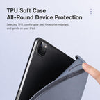 XDcase Tri-Fold Stand Soft Touch Smart Wake / Sleep Tablet Cover with Pencil Slot, For iPad Air 11 2026 / 2025 / 2024, For iPad Pro 13 2025 / 2024, For iPad Pro 11 2025 / 2024, For iPad 2025 / 2022, For iPad Air 13 2025 / 2024, For iPad mini 2024 / 202...