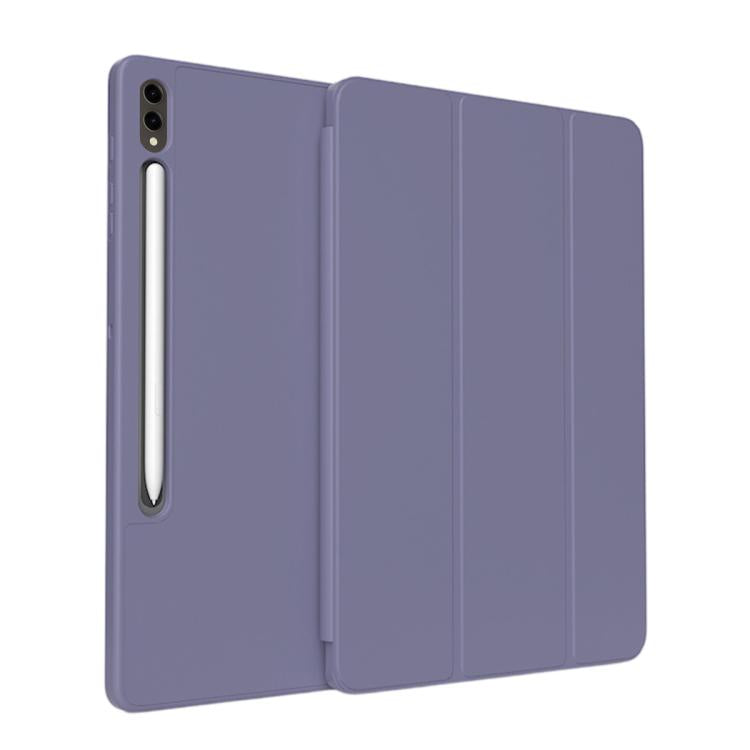 XDcase Tri-Fold Stand Soft Touch Smart Wake / Sleep Tablet Cover with Pencil Slot, For Galaxy Tab A9+ / A11+, For Galaxy Tab S11, For Galaxy Tab S10 FE+, For Galaxy Tab S9+ / S9 FE+ /  S10+, For Galaxy Tab S9 / S9 FE
