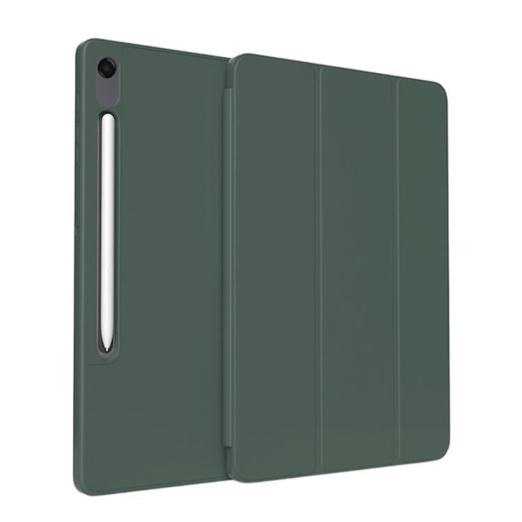 XDcase Tri-Fold Stand Soft Touch Smart Wake / Sleep Tablet Cover with Pencil Slot, For Galaxy Tab A9+ / A11+, For Galaxy Tab S11, For Galaxy Tab S10 FE+, For Galaxy Tab S9+ / S9 FE+ /  S10+, For Galaxy Tab S9 / S9 FE