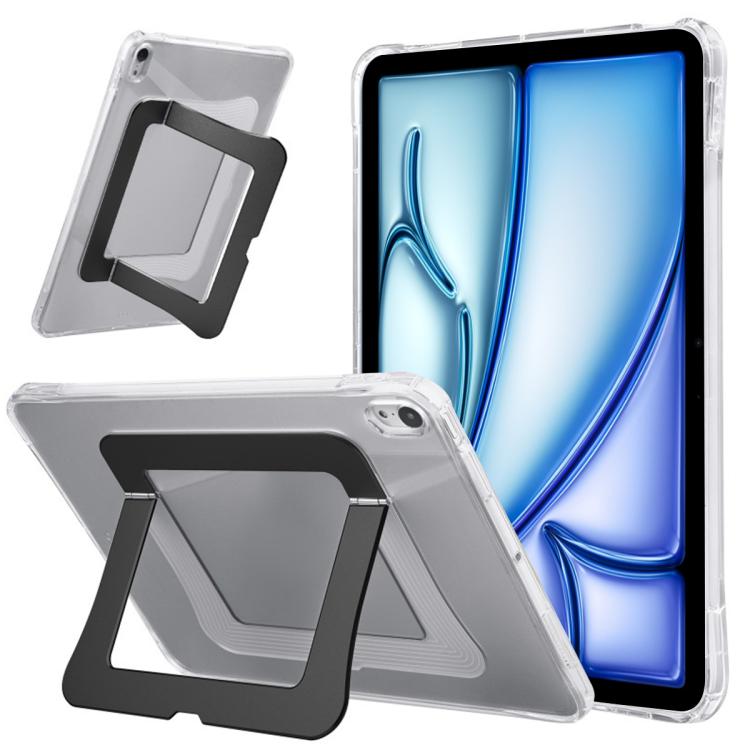 XDcase Aluminum Foldable Stand Clear Acrylic Tablet Case, For iPad Air 11 2026 / 2025 / 2024, For iPad Pro 13 2025 / 2024, For iPad Pro 11 2025 / 2024, For iPad 2025 / 2022, For iPad Air 13 2025 / 2024, For iPad mini 2024 / 2021                        ...