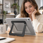 XDcase Aluminum Foldable Stand Clear Acrylic Tablet Case, For iPad Air 11 2026 / 2025 / 2024, For iPad Pro 13 2025 / 2024, For iPad Pro 11 2025 / 2024, For iPad 2025 / 2022, For iPad Air 13 2025 / 2024, For iPad mini 2024 / 2021                        ...