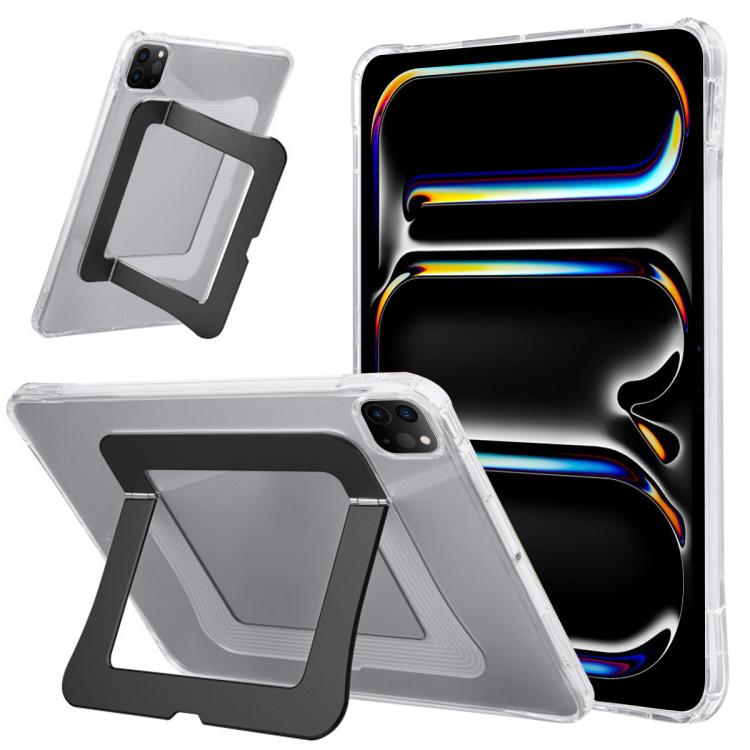 XDcase Aluminum Foldable Stand Clear Acrylic Tablet Case, For iPad Air 11 2026 / 2025 / 2024, For iPad Pro 13 2025 / 2024, For iPad Pro 11 2025 / 2024, For iPad 2025 / 2022, For iPad Air 13 2025 / 2024, For iPad mini 2024 / 2021                        ...