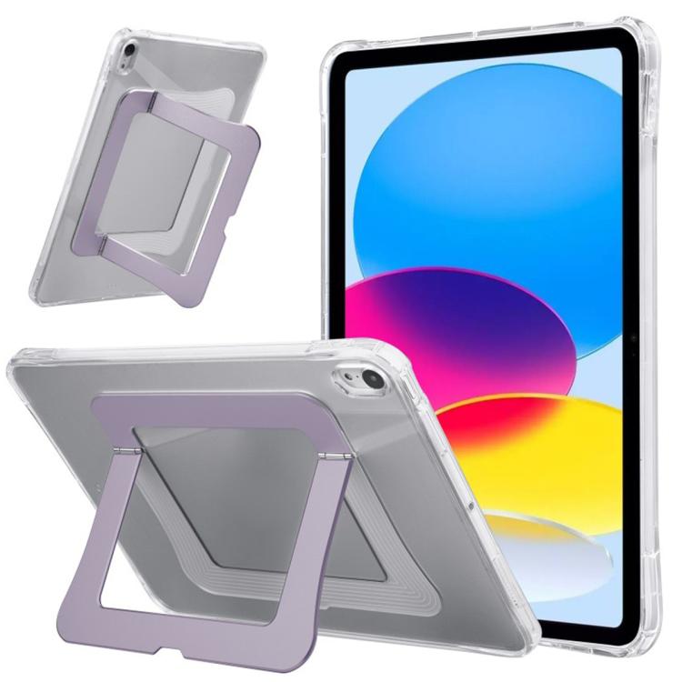 XDcase Aluminum Foldable Stand Clear Acrylic Tablet Case, For iPad Air 11 2026 / 2025 / 2024, For iPad Pro 13 2025 / 2024, For iPad Pro 11 2025 / 2024, For iPad 2025 / 2022, For iPad Air 13 2025 / 2024, For iPad mini 2024 / 2021                        ...