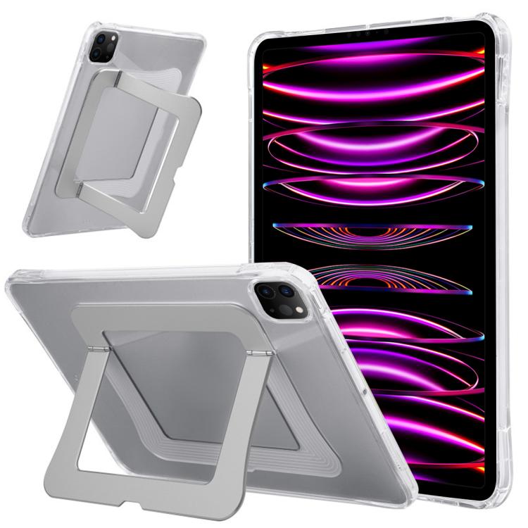XDcase Aluminum Foldable Stand Clear Acrylic Tablet Case, For iPad Air 11 2026 / 2025 / 2024, For iPad Pro 13 2025 / 2024, For iPad Pro 11 2025 / 2024, For iPad 2025 / 2022, For iPad Air 13 2025 / 2024, For iPad mini 2024 / 2021                        ...