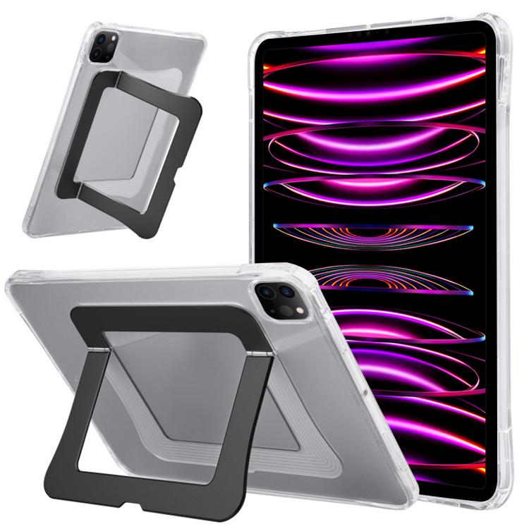 XDcase Aluminum Foldable Stand Clear Acrylic Tablet Case, For iPad Air 11 2026 / 2025 / 2024, For iPad Pro 13 2025 / 2024, For iPad Pro 11 2025 / 2024, For iPad 2025 / 2022, For iPad Air 13 2025 / 2024, For iPad mini 2024 / 2021                        ...