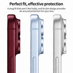 XDcase 5 PCS/Pack Armor Full-Coverage Frosted Metal Camera Lens Ring Film, For iPhone 18 Pro, For iPhone 18 Pro Max