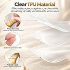 XDcase 10 PCS/Pack For Oura Ring 5 Ultra-thin HD Protective Soft Film, 6, 7, 8, 9, 10, 11, 12, 13