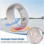 XDcase 10 PCS/Pack For Oura Ring 5 Silicone Protective Case, S 6-9, M 10-13