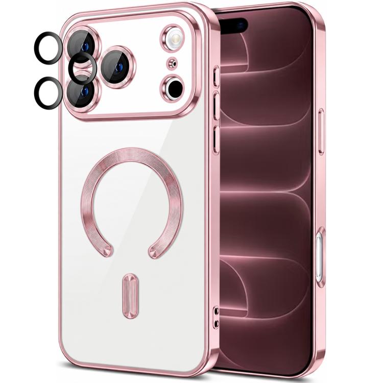 XDcase Electroplated TPU Magnetic Phone Case with Lens Film, For iPhone 18 Pro, For iPhone 18 Pro Max, For iPhone 17 Pro Max, For iPhone 17 Pro, For iPhone 17, For iPhone Air