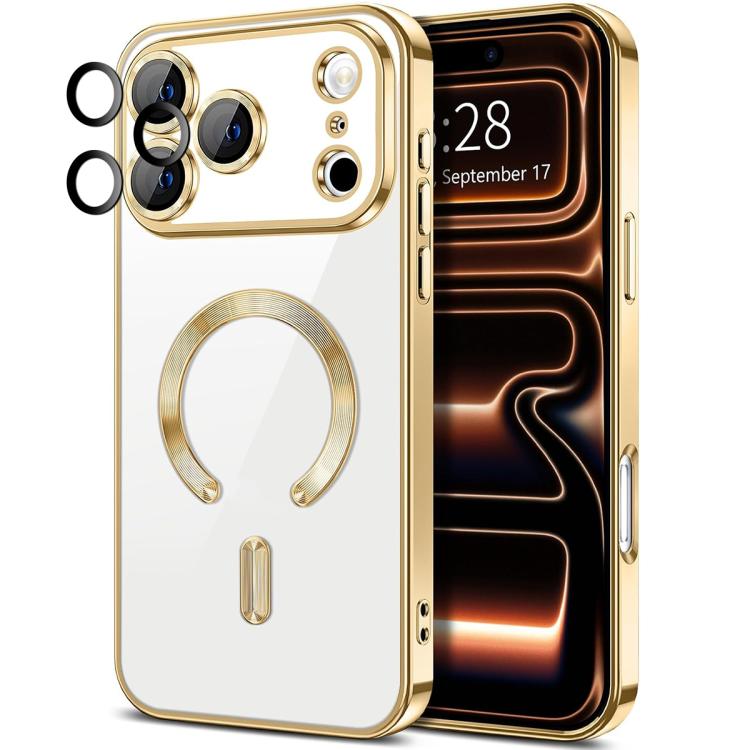 XDcase Electroplated TPU Magnetic Phone Case with Lens Film, For iPhone 18 Pro, For iPhone 18 Pro Max, For iPhone 17 Pro Max, For iPhone 17 Pro, For iPhone 17, For iPhone Air