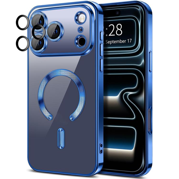 XDcase Electroplated TPU Magnetic Phone Case with Lens Film, For iPhone 18 Pro, For iPhone 18 Pro Max, For iPhone 17 Pro Max, For iPhone 17 Pro, For iPhone 17, For iPhone Air