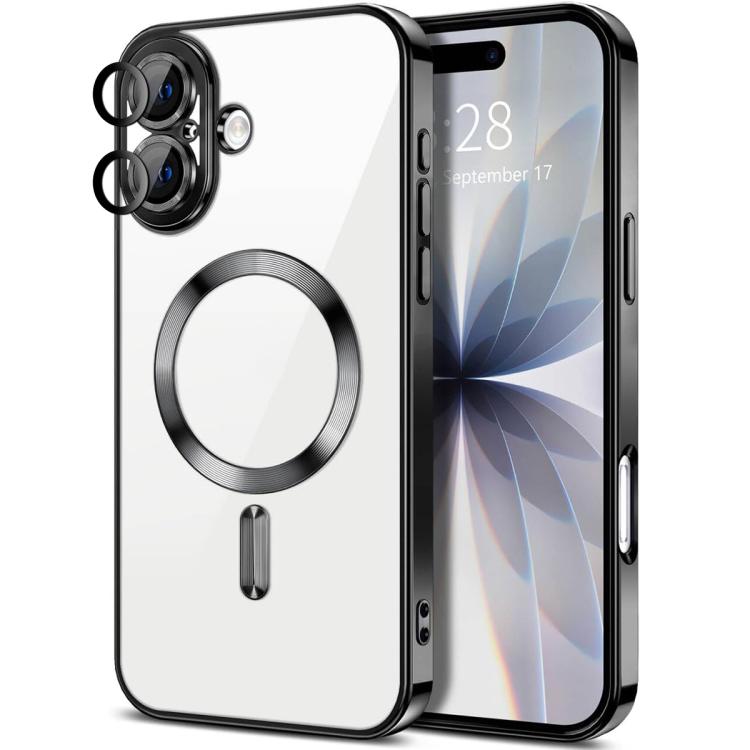 XDcase Electroplated TPU Magnetic Phone Case with Lens Film, For iPhone 18 Pro, For iPhone 18 Pro Max, For iPhone 17 Pro Max, For iPhone 17 Pro, For iPhone 17, For iPhone Air