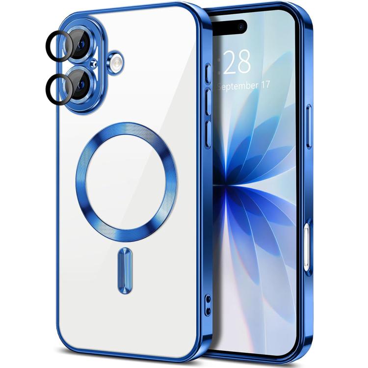 XDcase Electroplated TPU Magnetic Phone Case with Lens Film, For iPhone 18 Pro, For iPhone 18 Pro Max, For iPhone 17 Pro Max, For iPhone 17 Pro, For iPhone 17, For iPhone Air
