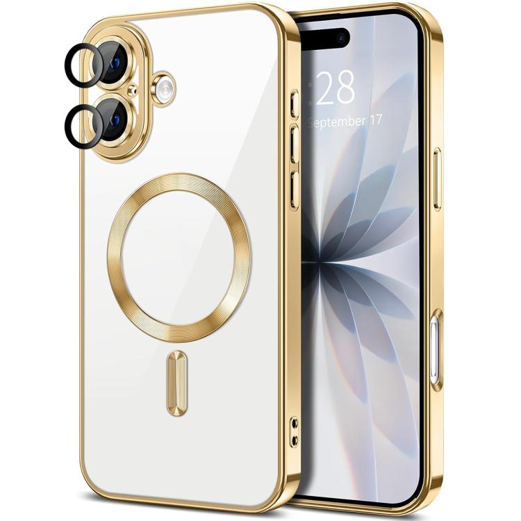 XDcase Electroplated TPU Magnetic Phone Case with Lens Film, For iPhone 18 Pro, For iPhone 18 Pro Max, For iPhone 17 Pro Max, For iPhone 17 Pro, For iPhone 17, For iPhone Air