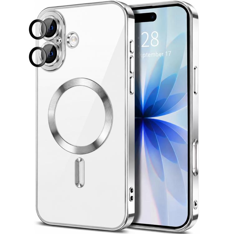 XDcase Electroplated TPU Magnetic Phone Case with Lens Film, For iPhone 18 Pro, For iPhone 18 Pro Max, For iPhone 17 Pro Max, For iPhone 17 Pro, For iPhone 17, For iPhone Air