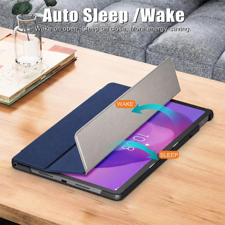 XDcase Fine-Grain PU Y-fold Holder Auto Sleep / Wake Smart Tablet Leather Case, For Lenovo Legion Y700 5th Gen, For Lenovo Idea Tab Plus 12.1/ Tab K12, For Lenovo Tab K9 / Tab One, For Lenovo Legion Y700 4th Gen, For Lenovo Idea Tab Pro 12.7           ...