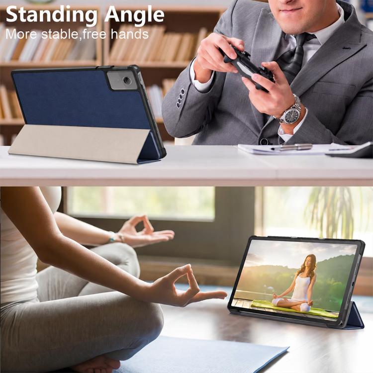 XDcase Fine-Grain PU Y-fold Holder Auto Sleep / Wake Smart Tablet Leather Case, For Lenovo Legion Y700 5th Gen, For Lenovo Idea Tab Plus 12.1/ Tab K12, For Lenovo Tab K9 / Tab One, For Lenovo Legion Y700 4th Gen, For Lenovo Idea Tab Pro 12.7           ...