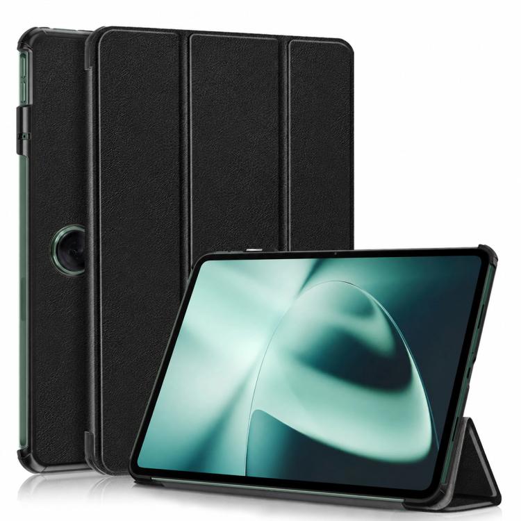 XDcase Fine-Grain PU Y-fold Holder Auto Sleep / Wake Smart Tablet Leather Case, For OPPO Pad SE / OnePlus Pad Lite 2025, For OnePlus Pad 2 / Pad Pro 2024, For OPPO Pad Air2 / OnePlus Pad Go, For OPPO Pad 2 / OnePlus Pad