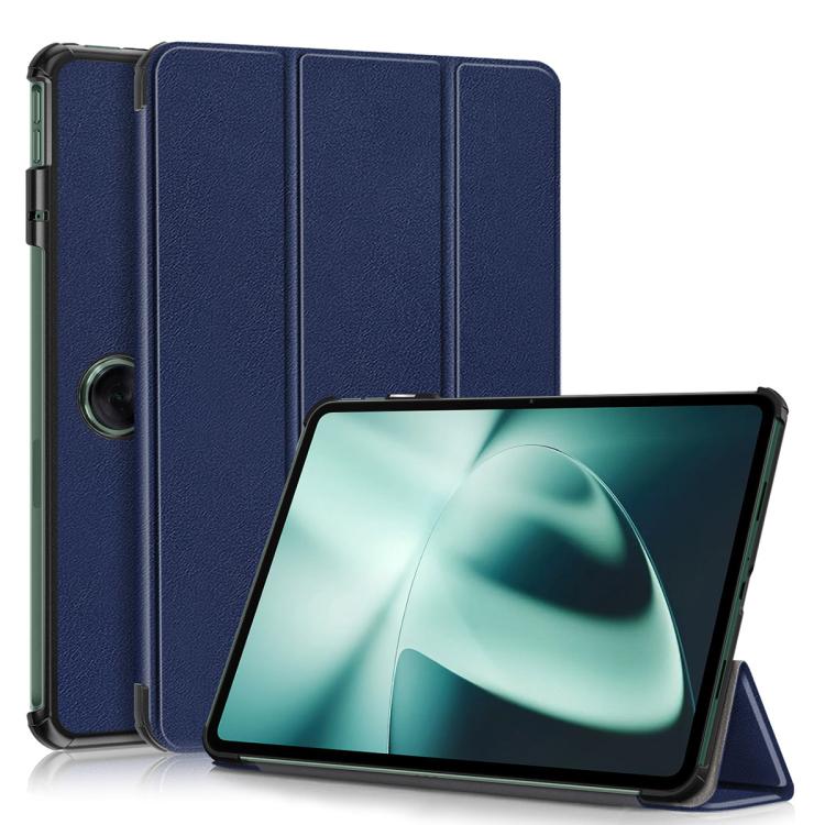 XDcase Fine-Grain PU Y-fold Holder Auto Sleep / Wake Smart Tablet Leather Case, For OPPO Pad SE / OnePlus Pad Lite 2025, For OnePlus Pad 2 / Pad Pro 2024, For OPPO Pad Air2 / OnePlus Pad Go, For OPPO Pad 2 / OnePlus Pad