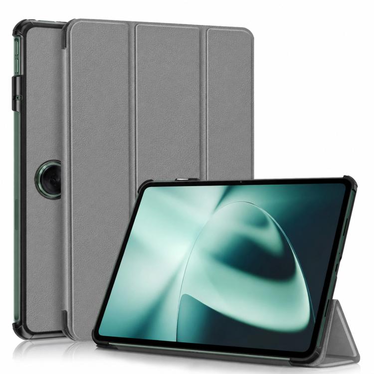 XDcase Fine-Grain PU Y-fold Holder Auto Sleep / Wake Smart Tablet Leather Case, For OPPO Pad SE / OnePlus Pad Lite 2025, For OnePlus Pad 2 / Pad Pro 2024, For OPPO Pad Air2 / OnePlus Pad Go, For OPPO Pad 2 / OnePlus Pad