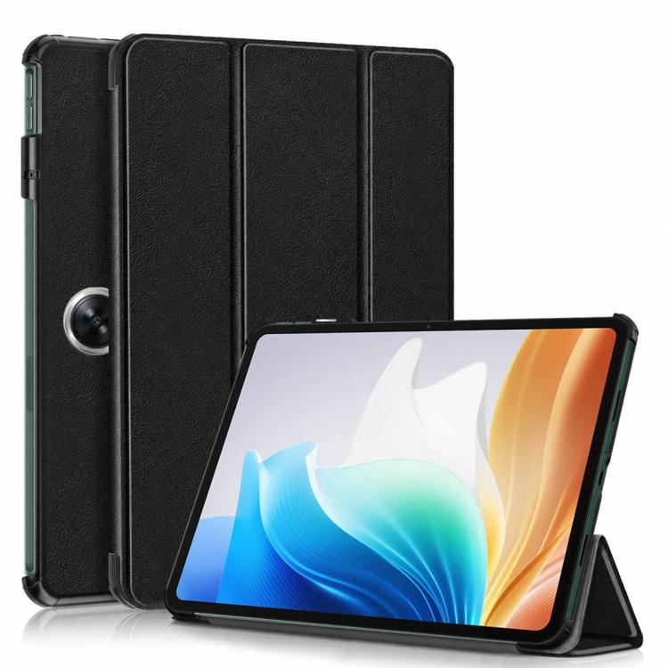 XDcase Fine-Grain PU Y-fold Holder Auto Sleep / Wake Smart Tablet Leather Case, For OPPO Pad SE / OnePlus Pad Lite 2025, For OnePlus Pad 2 / Pad Pro 2024, For OPPO Pad Air2 / OnePlus Pad Go, For OPPO Pad 2 / OnePlus Pad