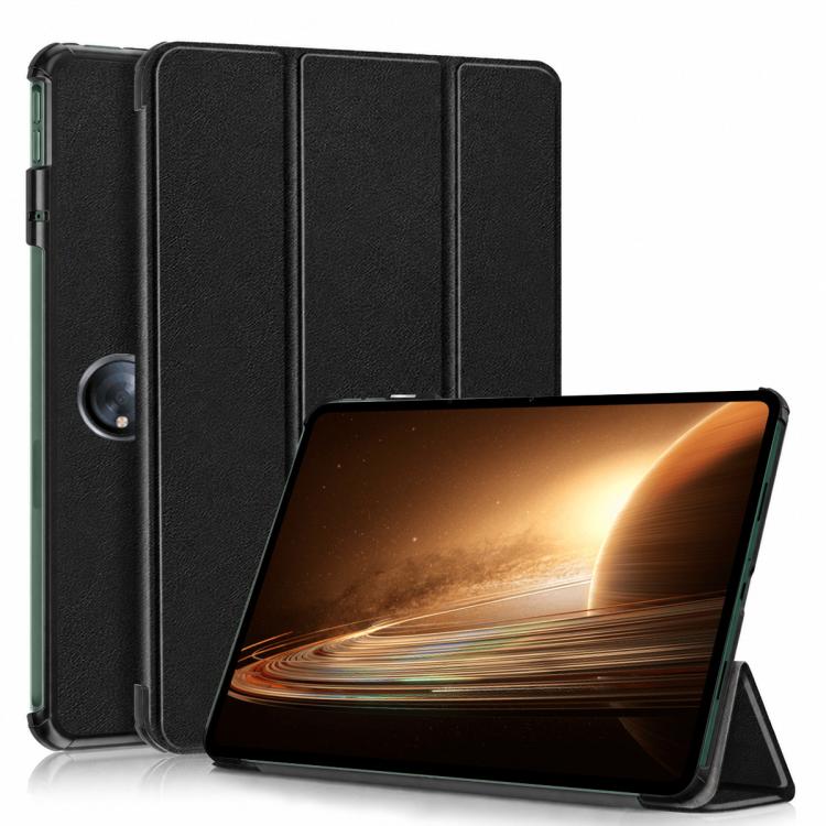 XDcase Fine-Grain PU Y-fold Holder Auto Sleep / Wake Smart Tablet Leather Case, For OPPO Pad SE / OnePlus Pad Lite 2025, For OnePlus Pad 2 / Pad Pro 2024, For OPPO Pad Air2 / OnePlus Pad Go, For OPPO Pad 2 / OnePlus Pad