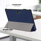 XDcase Fine-Grain PU Y-fold Holder Auto Sleep / Wake Smart Tablet Leather Case, For OPPO Pad SE / OnePlus Pad Lite 2025, For OnePlus Pad 2 / Pad Pro 2024, For OPPO Pad Air2 / OnePlus Pad Go, For OPPO Pad 2 / OnePlus Pad