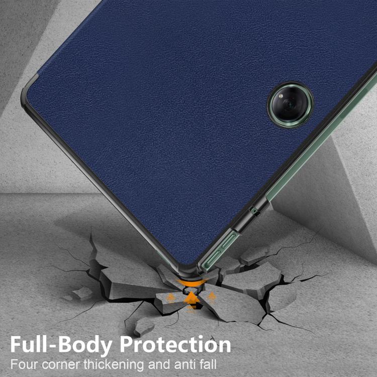 XDcase Fine-Grain PU Y-fold Holder Auto Sleep / Wake Smart Tablet Leather Case, For OPPO Pad SE / OnePlus Pad Lite 2025, For OnePlus Pad 2 / Pad Pro 2024, For OPPO Pad Air2 / OnePlus Pad Go, For OPPO Pad 2 / OnePlus Pad