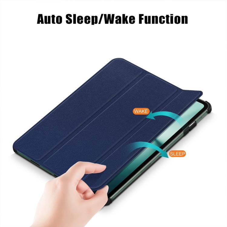 XDcase Fine-Grain PU Y-fold Holder Auto Sleep / Wake Smart Tablet Leather Case, For OPPO Pad SE / OnePlus Pad Lite 2025, For OnePlus Pad 2 / Pad Pro 2024, For OPPO Pad Air2 / OnePlus Pad Go, For OPPO Pad 2 / OnePlus Pad