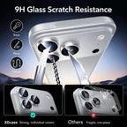 XDcase HD Hawkeye Camera Lens Protector, For iPhone 18 Pro, For iPhone 18 Pro Max